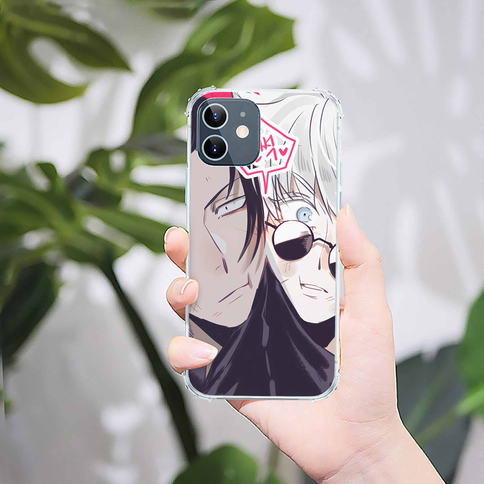 （画像用） SPY×FAMILY间谍家家酒 【iPhone 12シリーズ対応】透明スマホケース（クリアソフトケース）